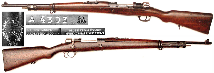 Mauser 91 Argentine Rifle Walnut Handguard 