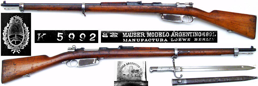 Mauser 91 Argentine Rifle Walnut Handguard 